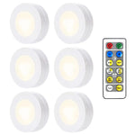 lampe led sans fil rechargeable blanc moderne adhésive télécommande inclusière