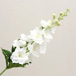 bouquet artificiel fleurs simples rose blanc vert vase décoration moderne mariageintérieur