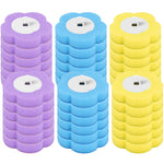 brosse wc bleu blanc tête remplaçable kit nettoyage moderne pratique adhésif solution