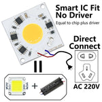 ampoule led cob 30w blanc froid chaud spot inondation industrielle technique
