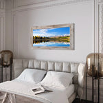 toile personnalisable moderne sans cadre jeu blanc rectangulaire horizontal decoration maison photo
