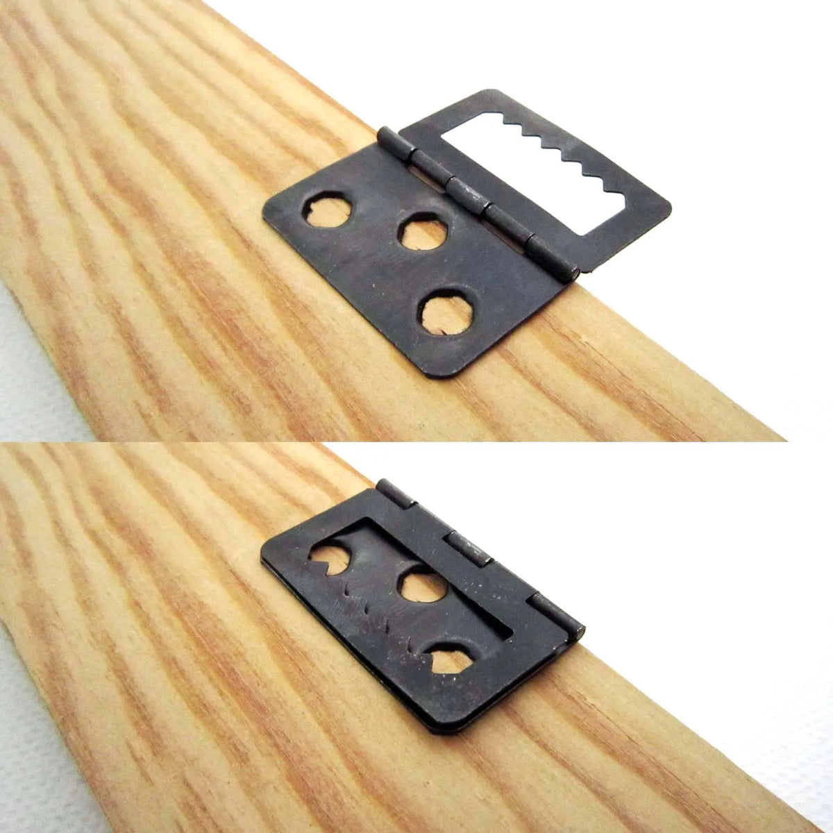 fichets porte noir cintre tableau pratique bricolage bois 32x37mm 13x22mm fixations travaux plat lisses