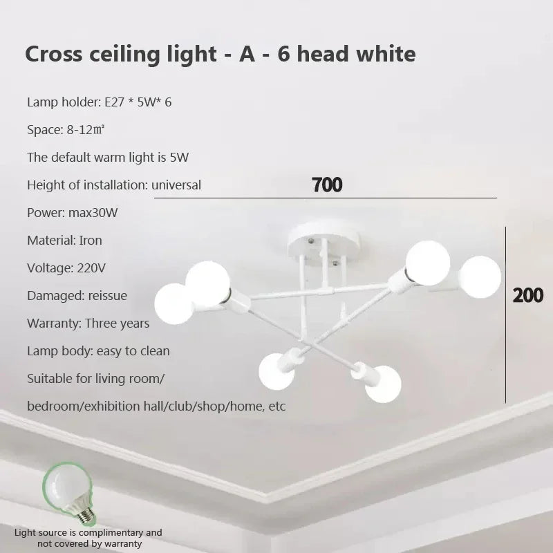 lampe suspension moderne noir or blanc flux lumineux cool white certification ccc cqc ul