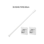 tige serviette adhésive blanc moderne télécopique 30 50cm 40 70cm 50 90cm