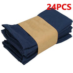 serviette table polyester vert olive unie cuisine salle manger décoration mariage