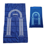 serviette polypropylène polyester bleu vert noir rouge motif géométrique moderne chambre portable