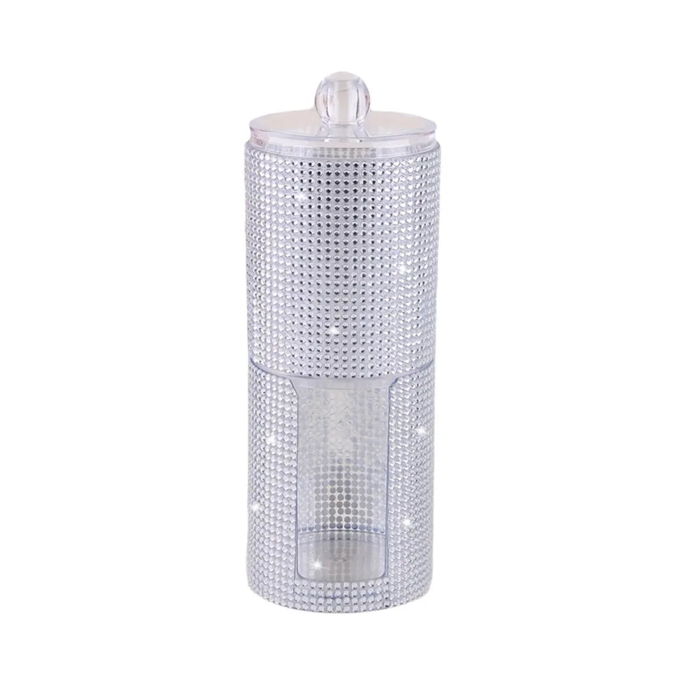 boîte bijoux strass moderne noir rose multicolore élégante réutilisable sans bpa opaques