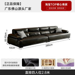 canapé d'angle moderne noir beige coussins géométriques 220cm 250cm 280cm 310cm 340cm