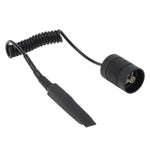 torche électrique accessoire noir spirale dorée filetage technique aluminium utilitaire éclairage nocturne camping
