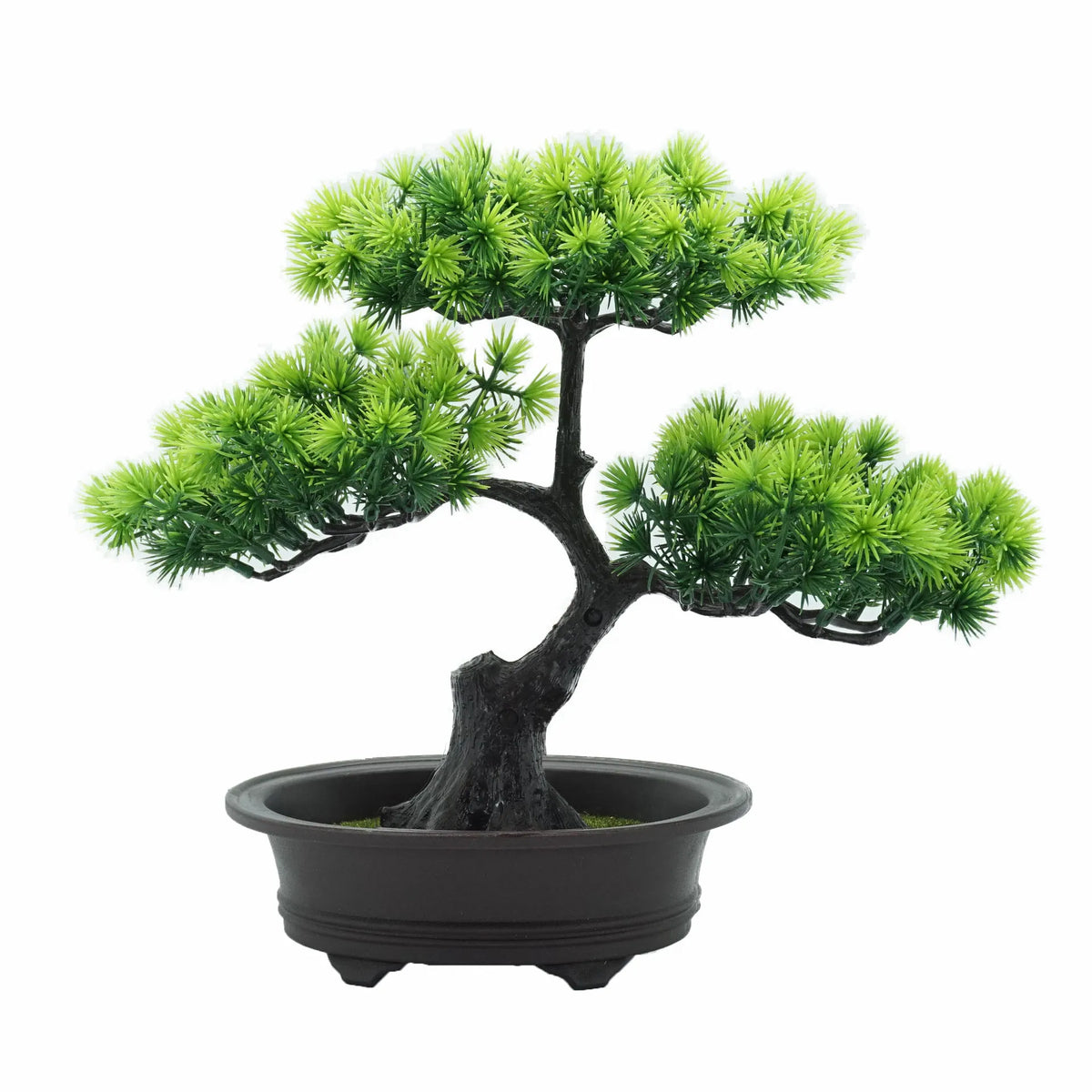 plante bonsaï artificielle pot vert rose violet décoration intérieur maison objet