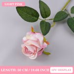 décoration intérieure bouquet roses artificielles modernes vase transparent anniversaire mariage