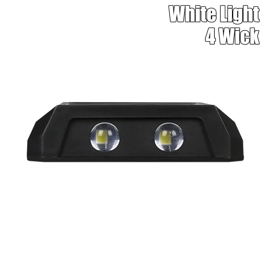 lumière solaire murale led blanc chaud blanc froid moderne minimalisteextérieur jardin