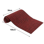 tapis adhésif auto collant rayé intérieur gris marron rouge moderne polypropylène polyester
