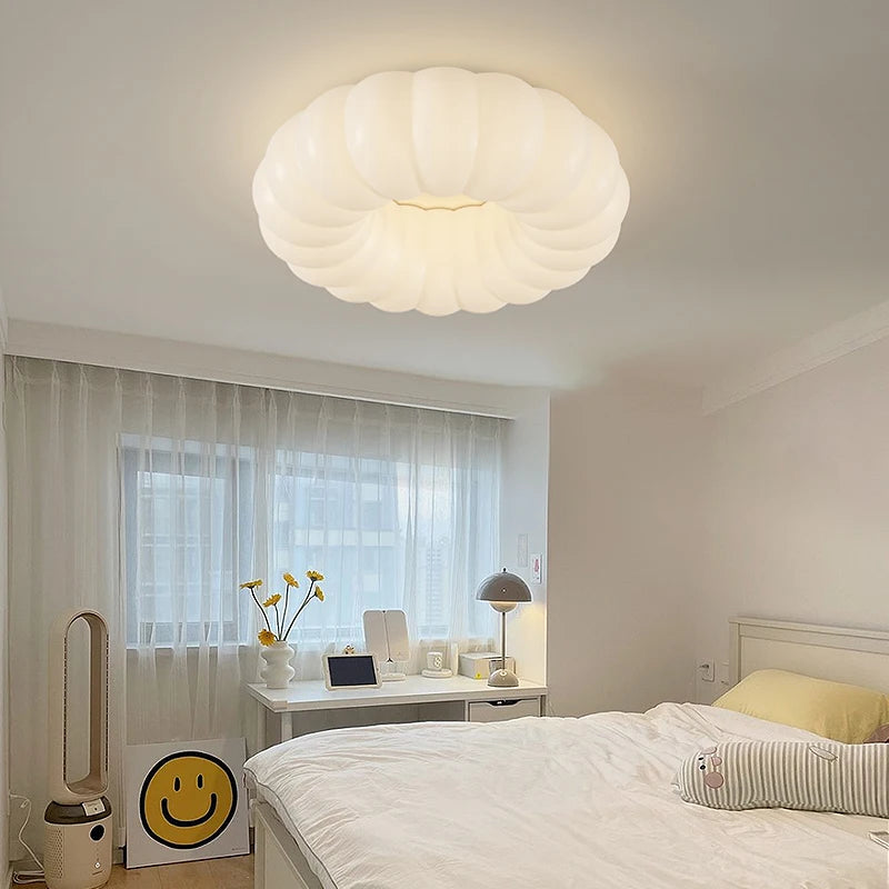 lampe led nuage nordique blanc moderne touch control