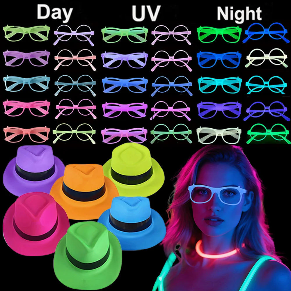 lunettes transparentes modernes rétro occasion fête anniversaire mariage saint valentin papillon couleurs vert bleu