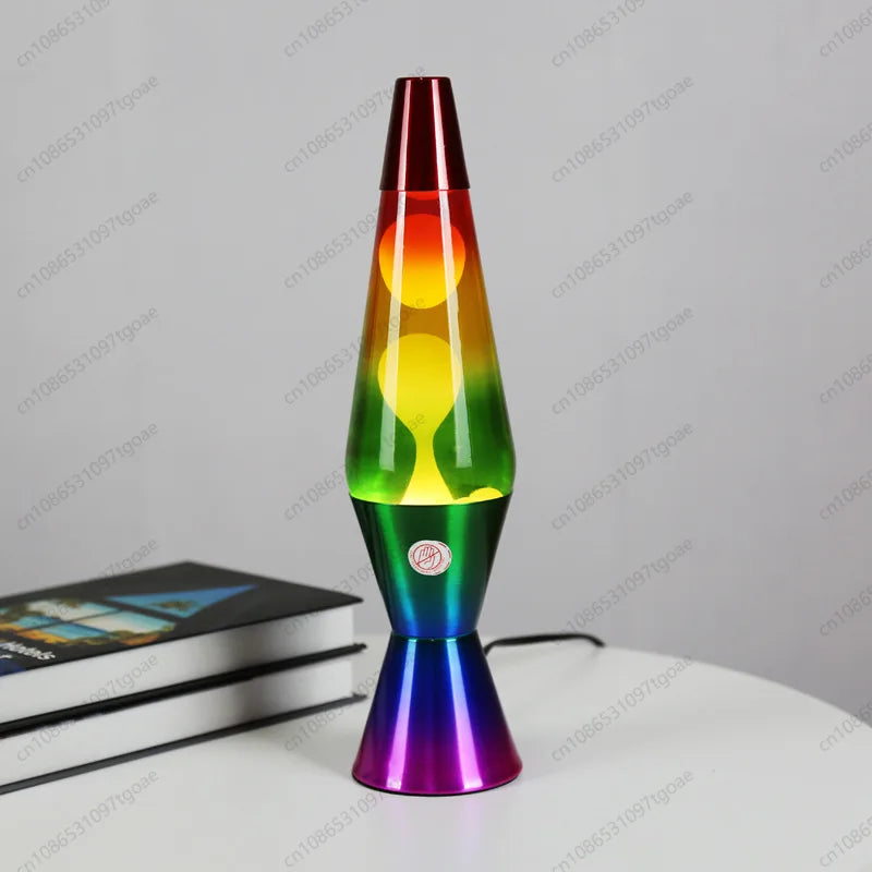 Lampe à lave design conique pour salon moderne