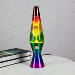 Lampe à lave design conique pour salon moderne