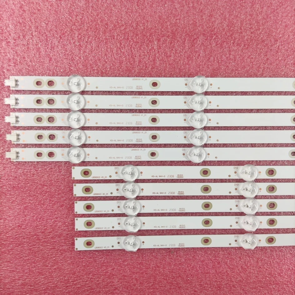 bandes rétroéclairage led blanc connecteurs moderne téléviseur aluminium certifié ccc