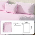 drap housse jetable lit simple double élastique blanc bleu rose vert violet lisse minimaliste