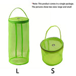 sac maille pratique moderne rose violet bleu boules laine poignée organise laines outils tricot