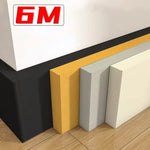 plinthes sol adhésives modernes noires jaunes grisées 2m 4m 6métales lisses opaques