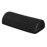 coussin pied massage velours noir lignes bleues ergonomique amovible lavable bas anti dérapant