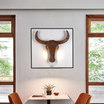 Luminaire moderne en forme d'éléphant en bois pour chambre
