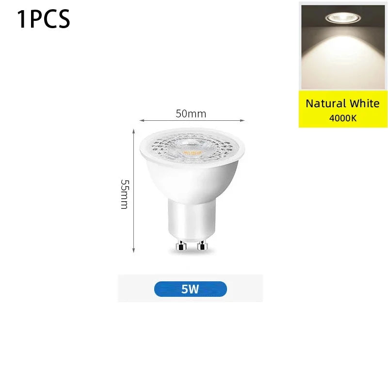 ampoule led projecteur 6500k 2700k grille led neutre blanc moderne