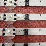 bandes rétroéclairage led blanc clips fixation moderne télévision 90mm opaques amélioration luminosité chambre