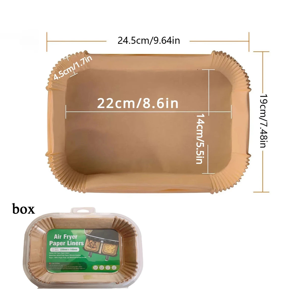 papier cuisson non adhésif 23cm barbecue four transparent moderne 100 pièces jetables