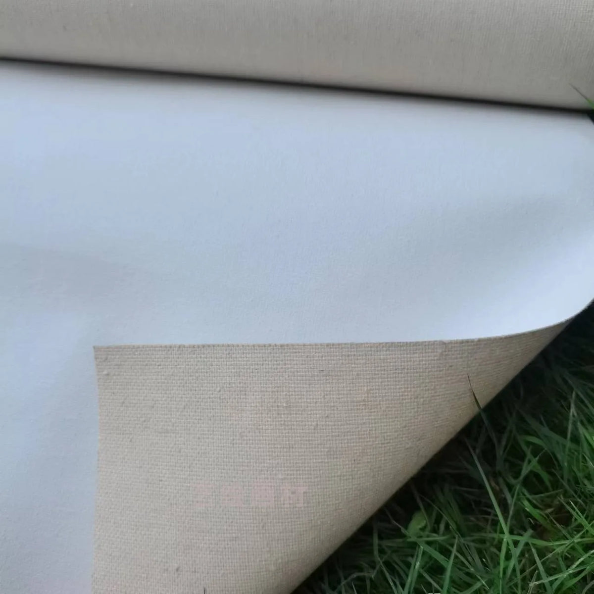 toile lin beige clair texture tissée classique 108cm 150cm 160cm 170cm 180cm 28cm 328g/m²