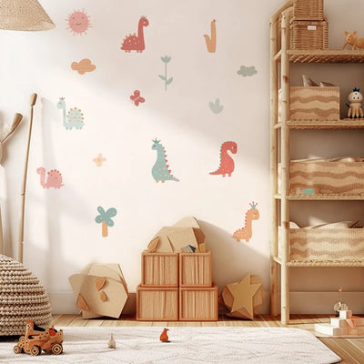 Sticker mural animaux forêt chambre enfant