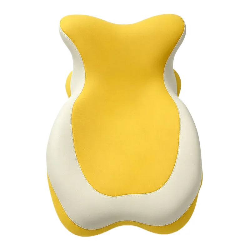 coussin ergonomique gris mousse mémoire forme support cou thorax latéral abdomen cheville mollet cuisse