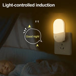 veilleuse électrique moderne blanc vert clair minimaliste chambre couloir wc led interrupteur enfant