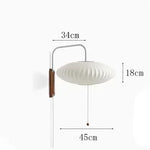 lampe murale moderne blanc bois rayures fixée mur câble électrique interrupteur cuisine chambre coucher