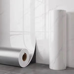 papier peint marbre blanc gris moderne adhésif décoration chambre salon diy pvc auto collant