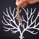 support bijoux arbre branches naturelles clips boucles oreilles bracelets colliers pendentifs montres moderne minimaliste