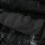 jupe tulle plissée élégante noir gris rose translucide classique femme