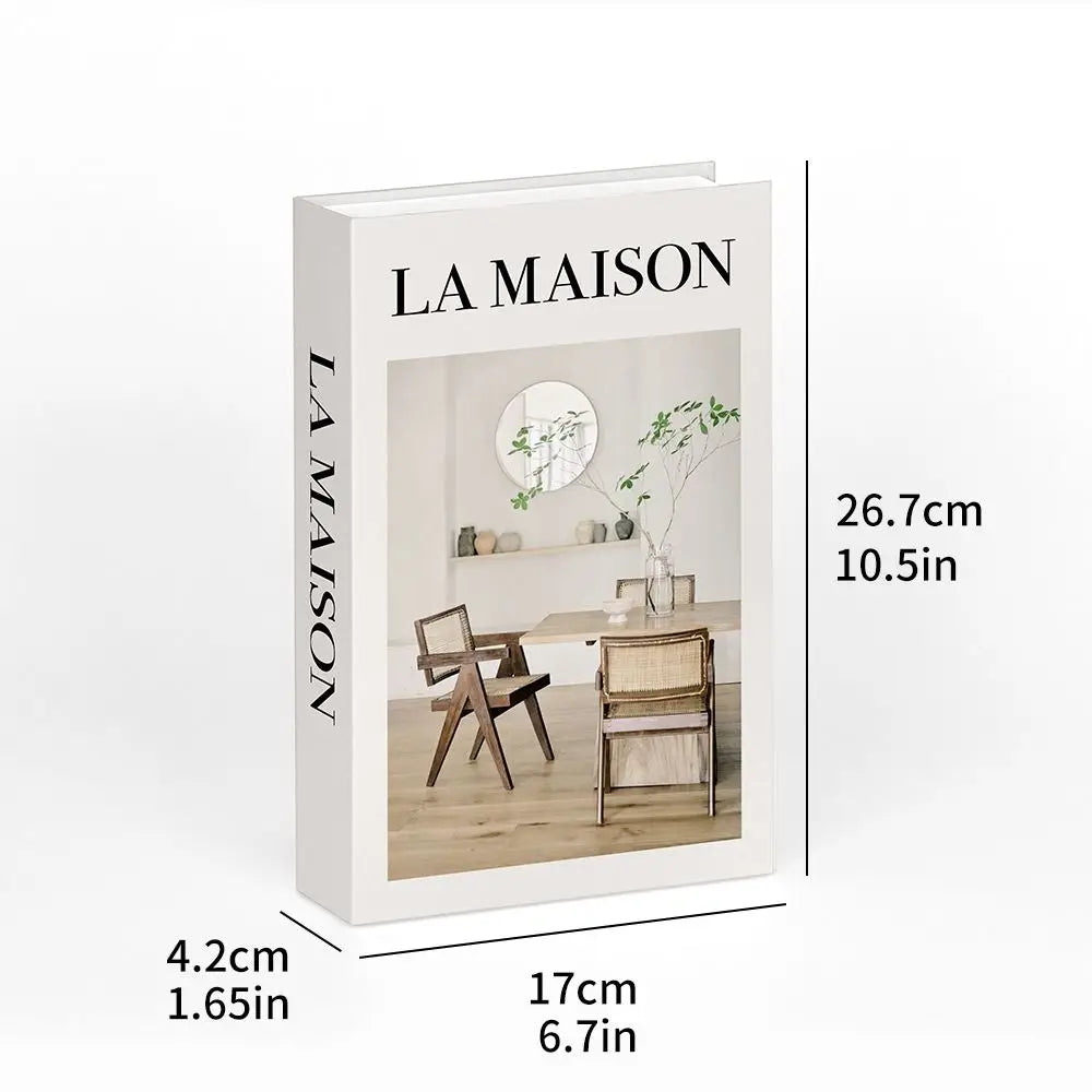 décoration intérieure livres faux modernes blanc noir marron clair minimaliste bibliothèque