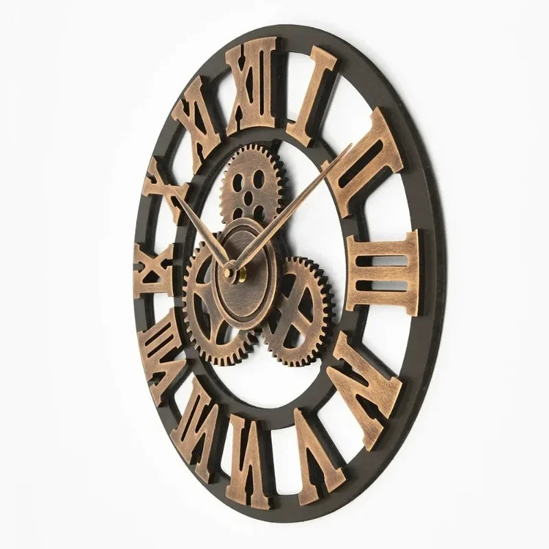 Horloge murale industrielle taille 30 cm