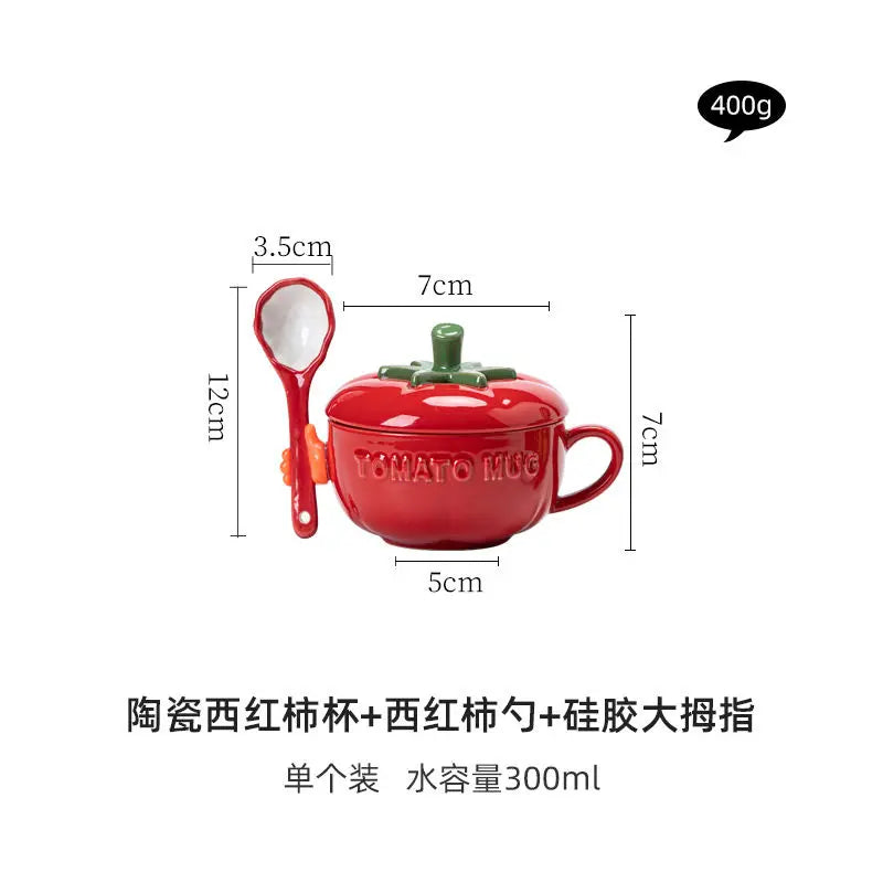 tasses porcelaine céramique motif citrouille texture rugueuse couleur orange verte rouge automnales