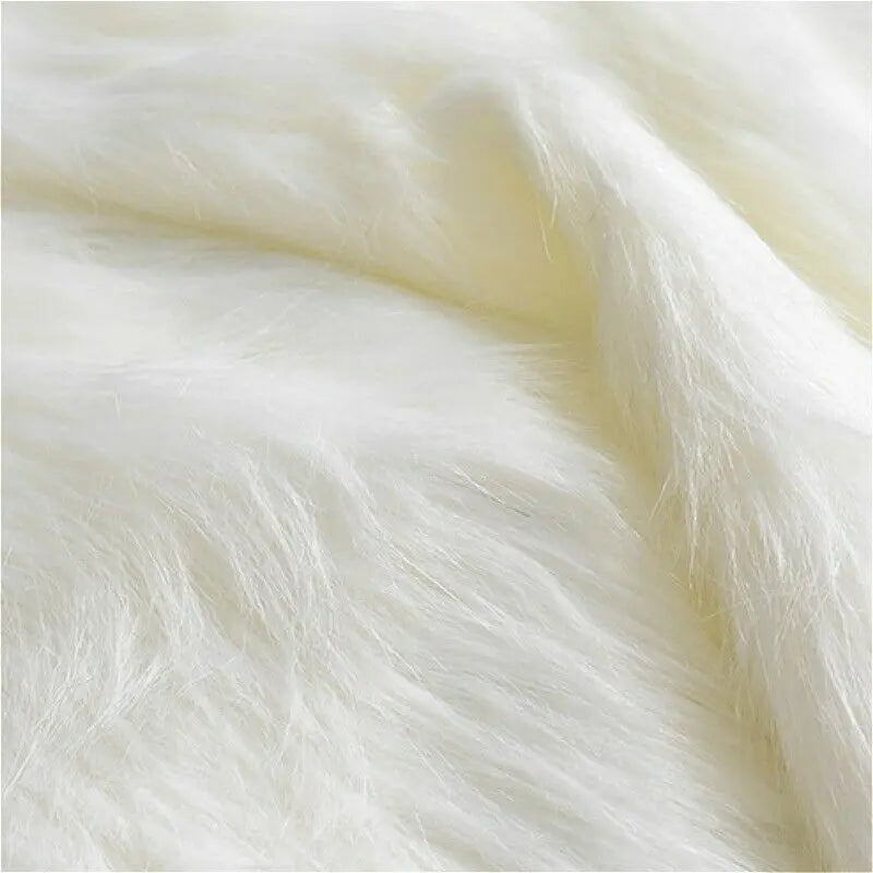 tapis fourrure synthétique blanc rose gris noir moderne résistant clips fixations bricolage photography background