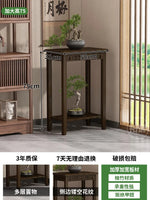 meuble rangement plantes marron foncé structure ajourée moderne sans fixation multiple tailles incluses