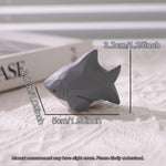 requin papier gris blanc origami deco maison animal compagnie occasionnel artisanal populaire
