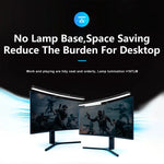 lampe led moderne clip noir blanc sans ombre rgb usb