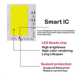 plaque led 100w 150w 200w blanc mat moderne source lumineuse encoche smart ic