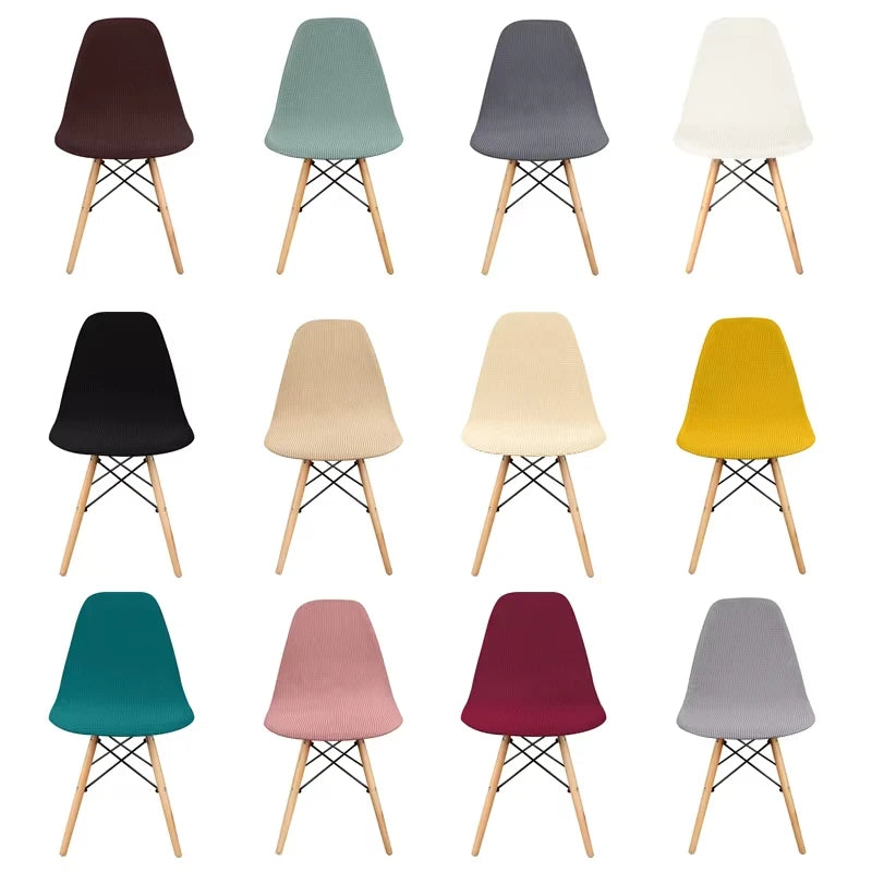 coussin chaise tissu carreaux moderne multiple couleurs protection mariage banquet