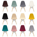 coussin chaise tissu carreaux moderne multiple couleurs protection mariage banquet