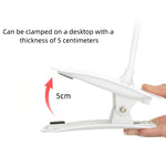 lampe led sans scintillement protection yeux éclairage table usb clip flexible moderne tactile