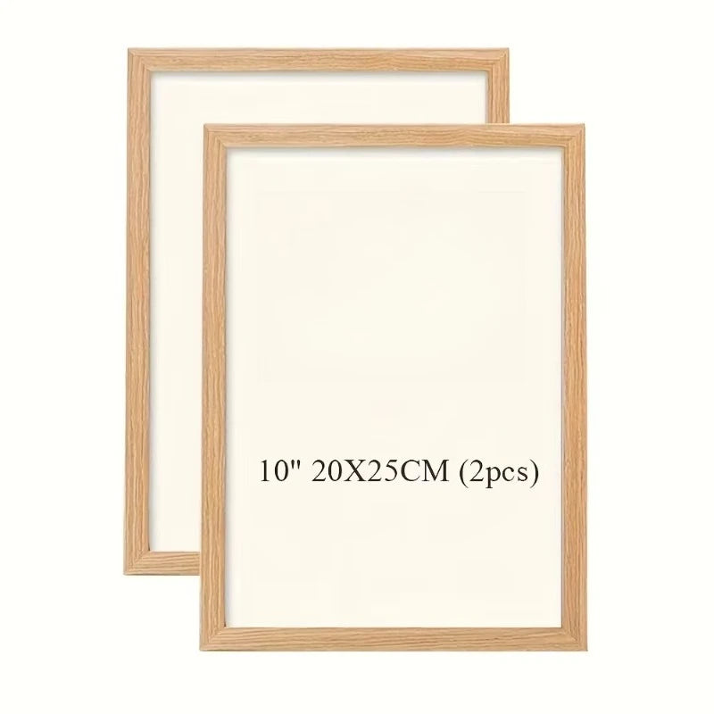 cadres photo bois modernes 30x21 40x30 20x15 transversal decoration murale